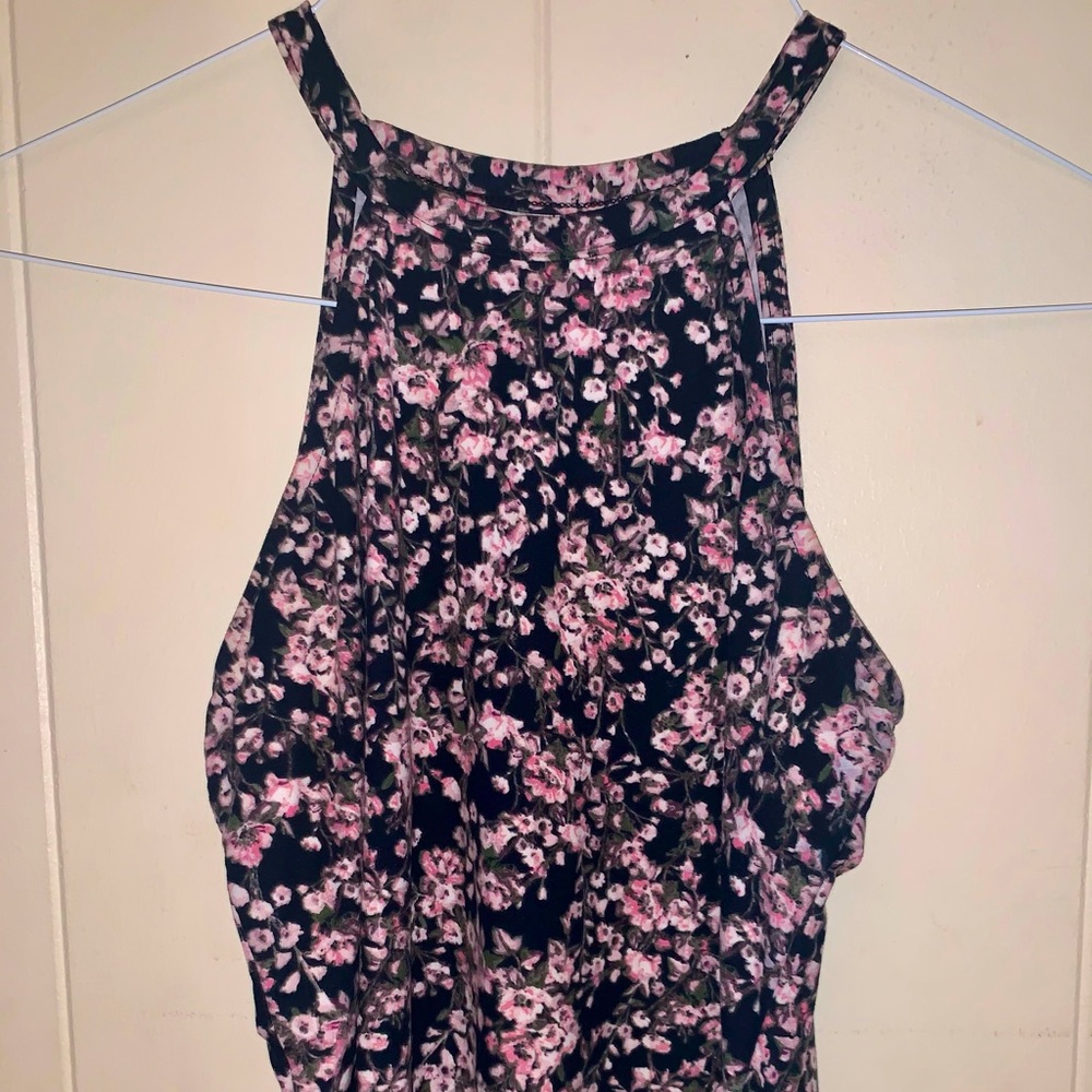 floral halter top